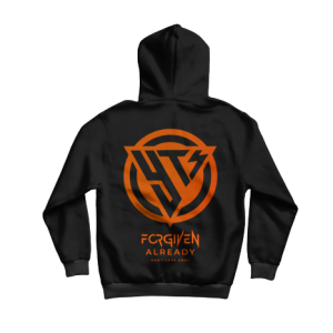 BLACK 'FORGIVEN ALREADY' HOODIE
