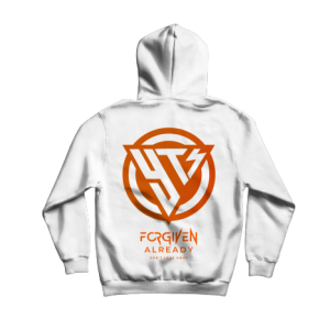 WHITE 'FORGIVEN ALREADY' HOODIE