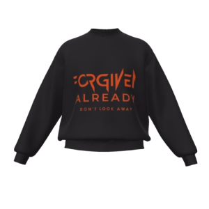 Black 'Forgiven Already' Sweater